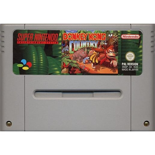 Donkey Kong Country Super Nintendo SNES (Begagnad, Endast kassett)