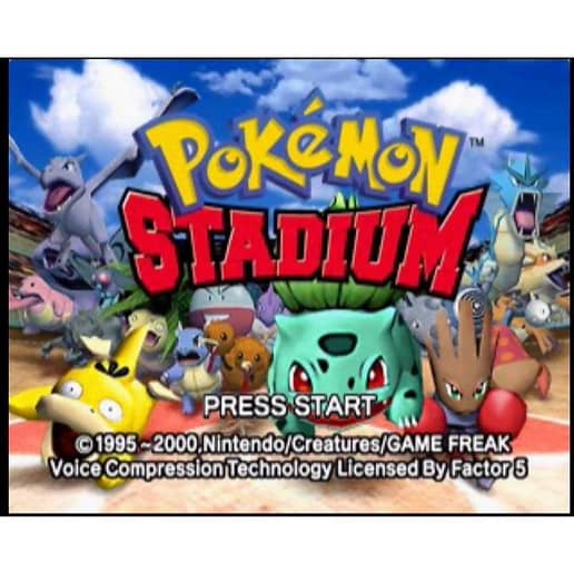Pokemon Stadium Nintendo 64 (Tysk)