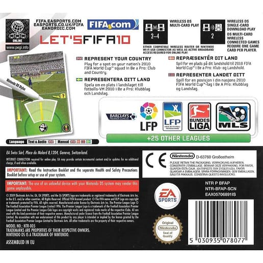 FIFA 10 Nintendo DS (Begagnad)