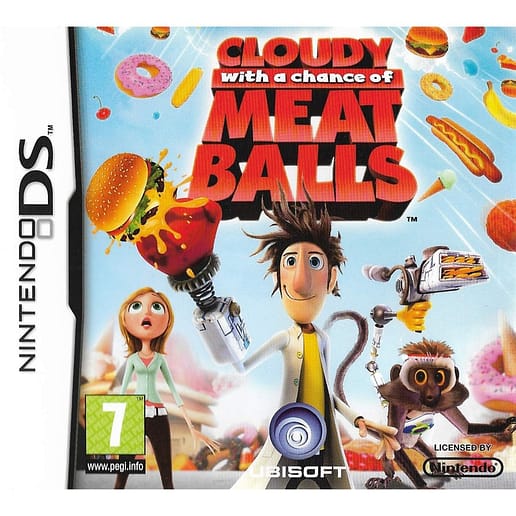 Cloudy With a Chance of Meatballs Nintendo DS (Begagnad)