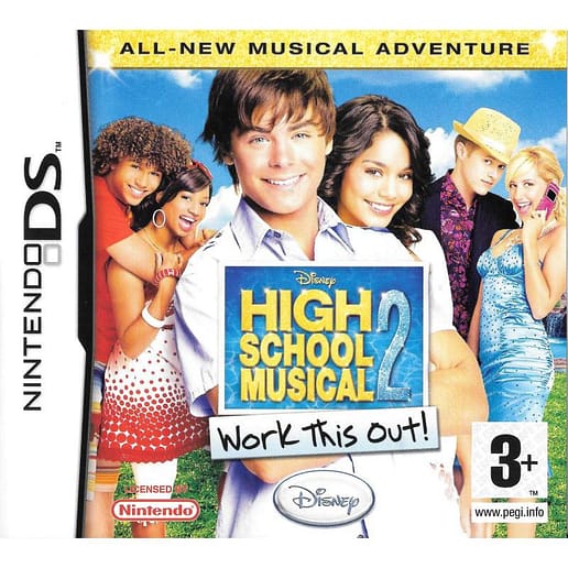 High School Musical 2 Work This Out Nintendo DS (Begagnad)