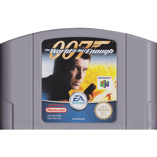 007 The World is not Enough Nintendo 64 (Begagnad, Endast kassett)