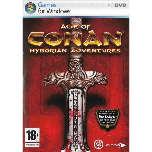 Age of Conan Hyborian Adventures PC DVD (Begagnad)