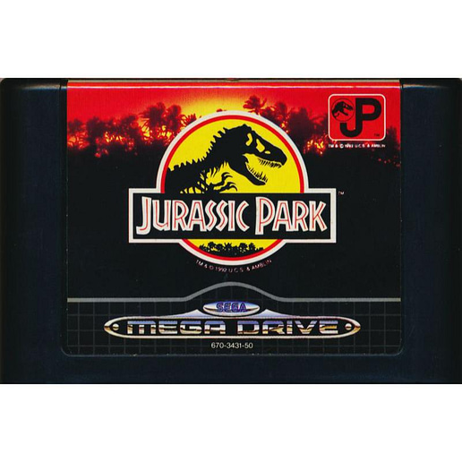Jurassic Park Sega Mega Drive (Begagnad, Endast kassett)
