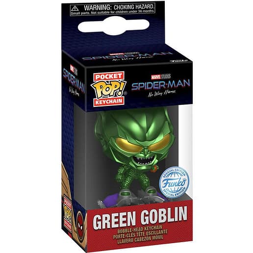 Pocket POP Nyckelring Marvel Spider-Man No Way Home Green Globin Exclusive