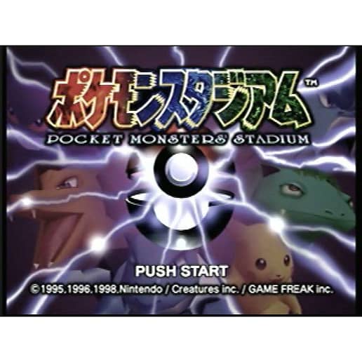 Pocket Monsters Stadium Nintendo N64 (NTSC-J)