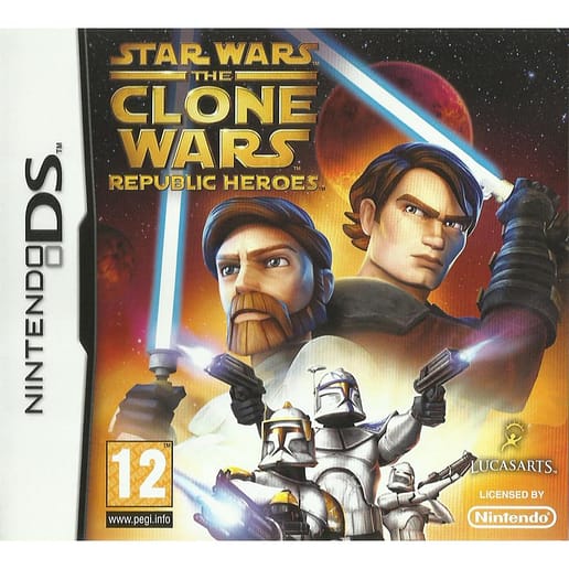 Star Wars The Clone Wars Republic Heroes Nintendo DS (Begagnad)
