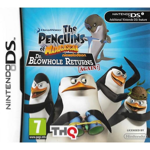 The Penguins of Madagascar Dr Blowhole Returns Again Nintendo DS (Begagnad)