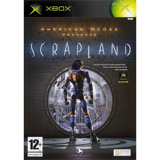 American McGee presents Scrapland Xbox (Begagnad)