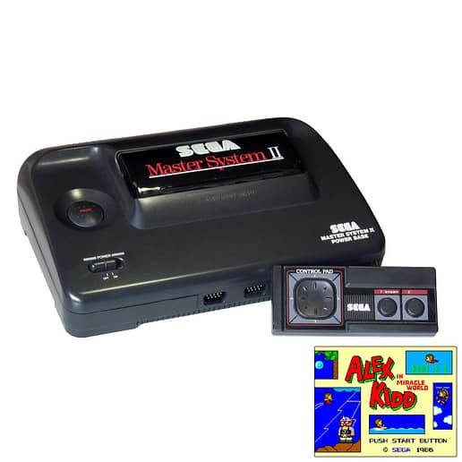 Sega Master System II + Alex Kidd in Miracle World (Begagnad)