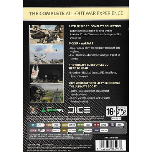 Battlefield 2 Complete Collection PC DVD (Begagnad)