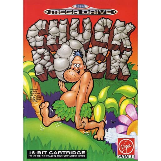 Chuck Rock Sega Mega Drive