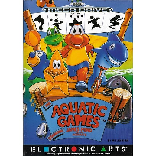 The Aquatic Games starring James Pond and the Aquabats Sega Mega Drive