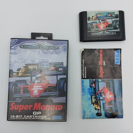 Super Monaco GP Court Sega Mega Drive