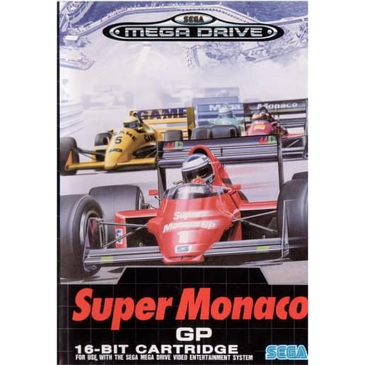 Super Monaco GP Court Sega Mega Drive