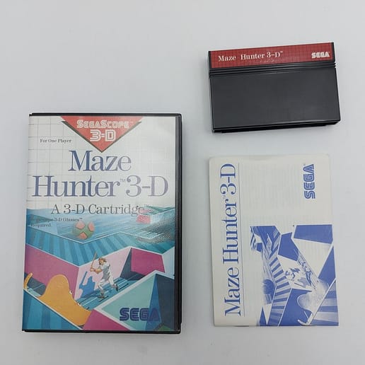 Maze Hunter 3-D Sega Master System