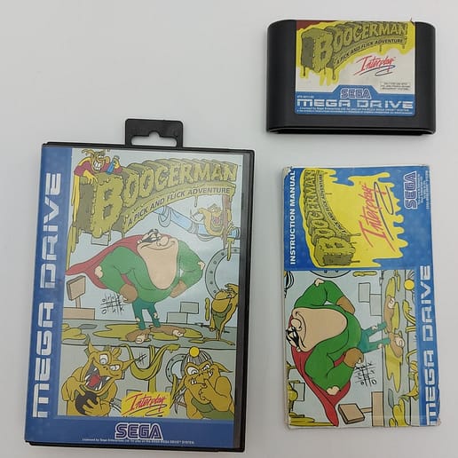 Boogerman A Pick and Flick Adventure Sega Mega Drive