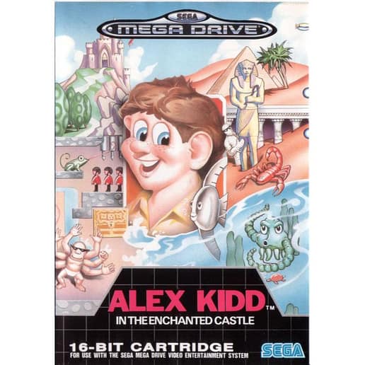 Alex Kidd in the Enchanted Castle Sega Mega Drive