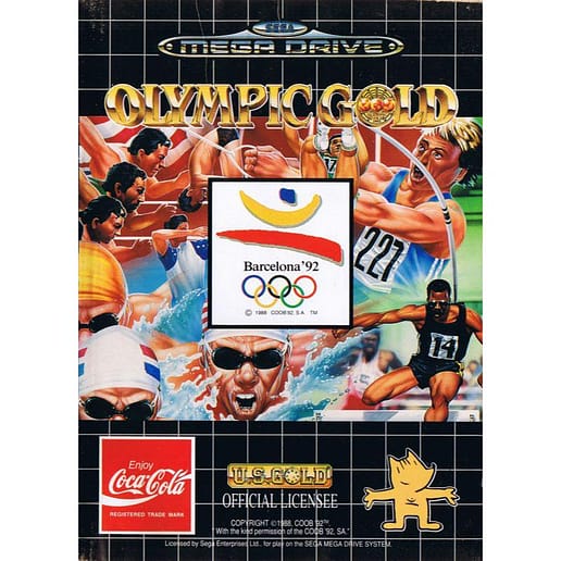 Olympic Gold Barcelona 92 Sega Mega Drive