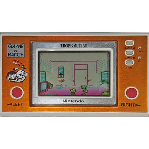 Tropical Fish Nintendo Game & Watch