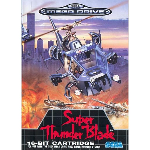 Super Thunder Black Sega Mega Drive