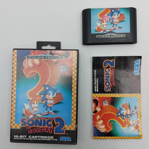 Sonic The Hedgehog 2 Sega Mega Drive