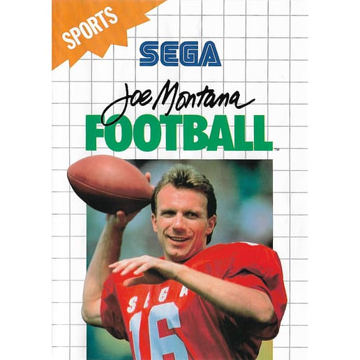 Joe Montana Football Sega Master System