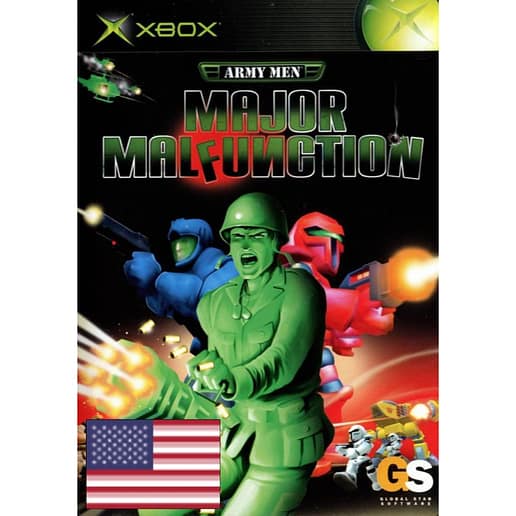 Army Men Major Malfunction Xbox (NTSC-U, Begagnad)