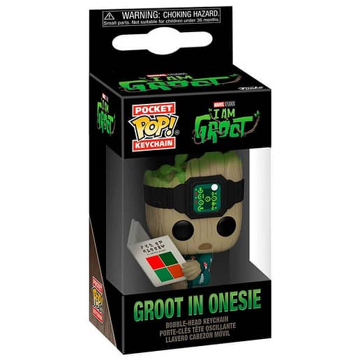 Pocket POP Nyckelring Marvel I am Groot - Groot with Onesie