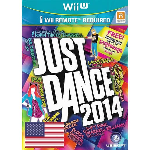 Just Dance 2014 Nintendo WII U (NTSC-U, Begagnad)