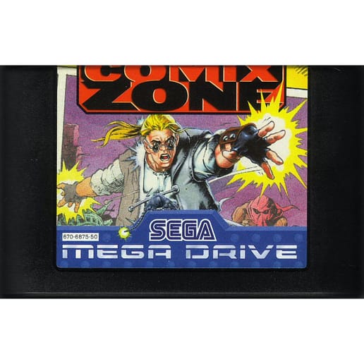 Comix Zone Sega Mega Drive (Begagnad, Endast kassett)