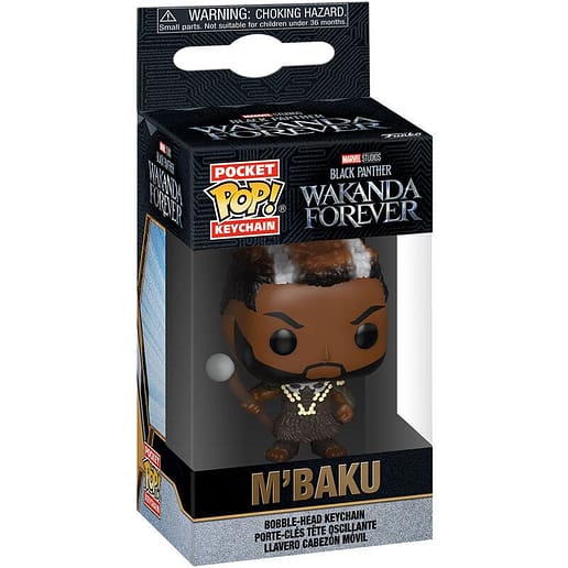 Pocket POP Nyckelring Marvel Black Panther Wakanda Forever M Baku