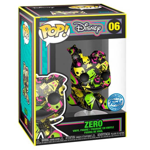POP figur Arts Series Disney Nightmare Before Christmas Zero Exclusive