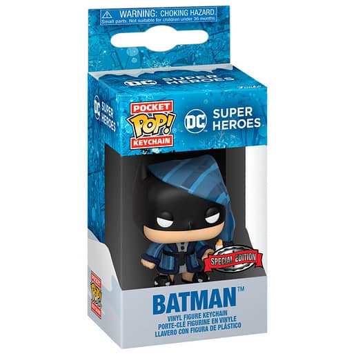 Pocket POP Nyckelring DC Comics Holiday Batman Exclusive