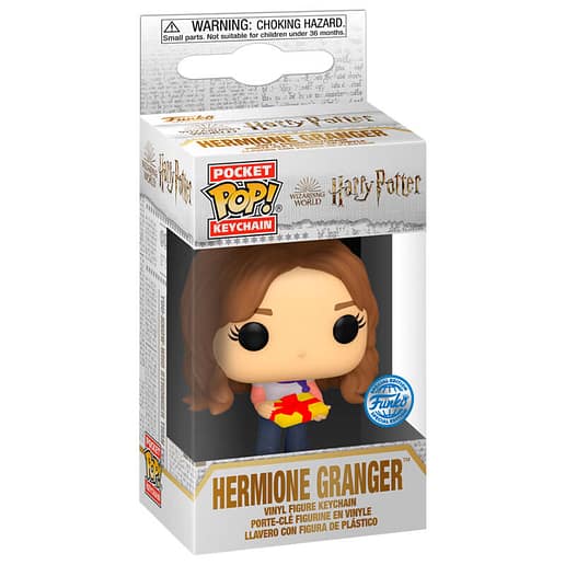 Pocket POP Nyckelring Harry Potter Holiday Hermione Exlusive