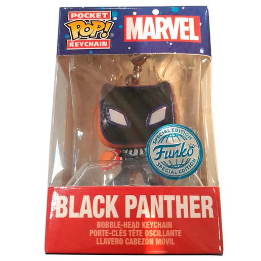 Pocket POP Nyckelring Marvel Holiday Black Panther Exclusive
