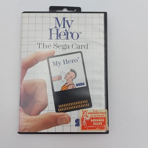 My Hero The Sega Card Sega Master System