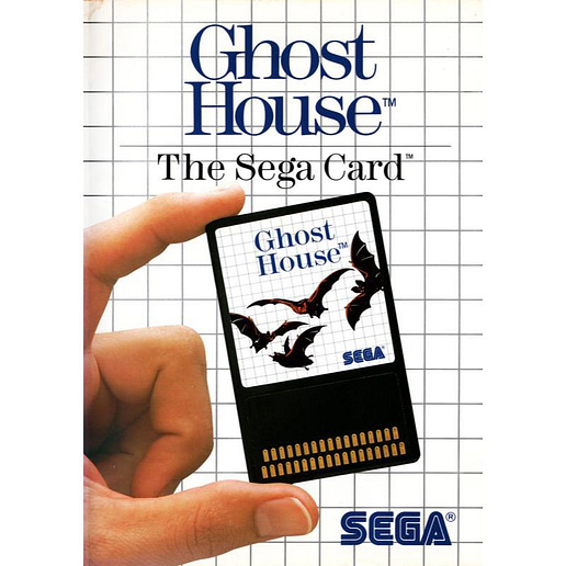 Ghost House The Sega Card Sega Master System