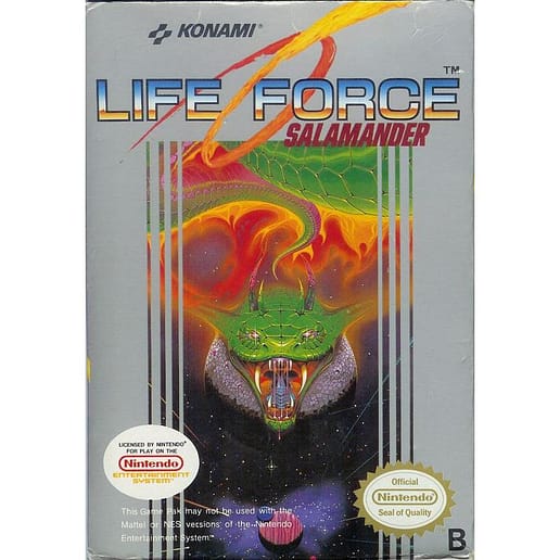 Life Force Salamander Nintendo NES