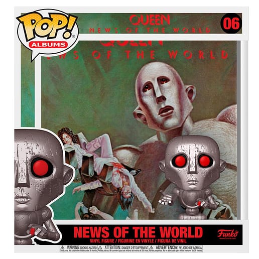 POP figure Albums Queen News of the World