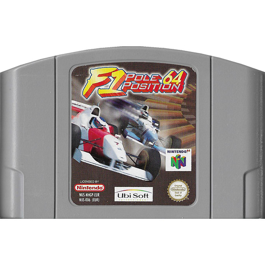 F1 Pole Position 64 Nintendo 64 (Begagnad, Endast kassett)