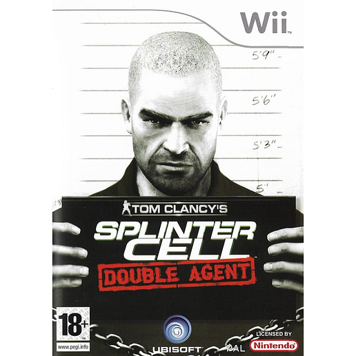 Tom Clancys Splinter Cell Double Agent Nintendo Wii (Begagnad)