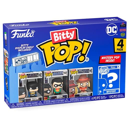 Bitty POP DC Comics Batman Blister 4 figurer