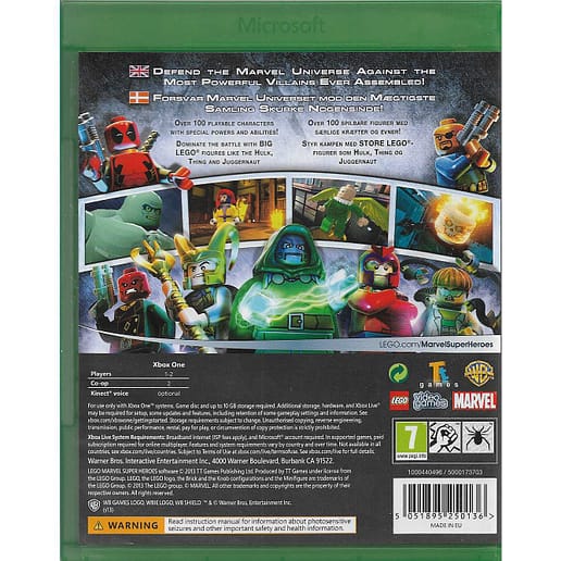 Lego Marvel Super Heroes Xbox One (Begagnad)