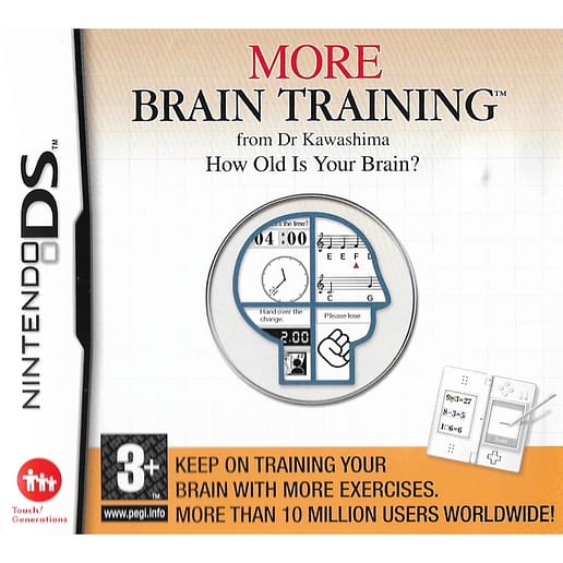 More Brain Training Nintendo DS (Begagnad)