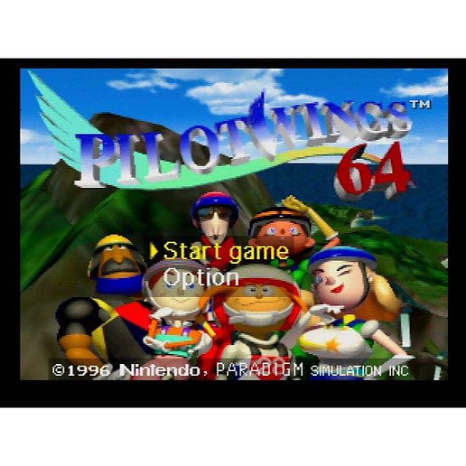 Pilotwings 64 Nintendo 64 (Begagnad, Endast kassett)