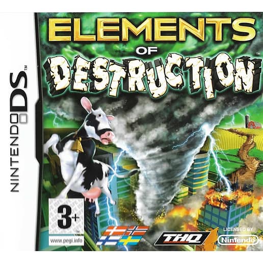 Elements of Destruction Nintendo DS Nordic (Begagnad)