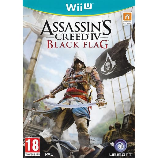 Assassins Creed IV Black Flag Nintendo Wii U Nordic (Begagnad)