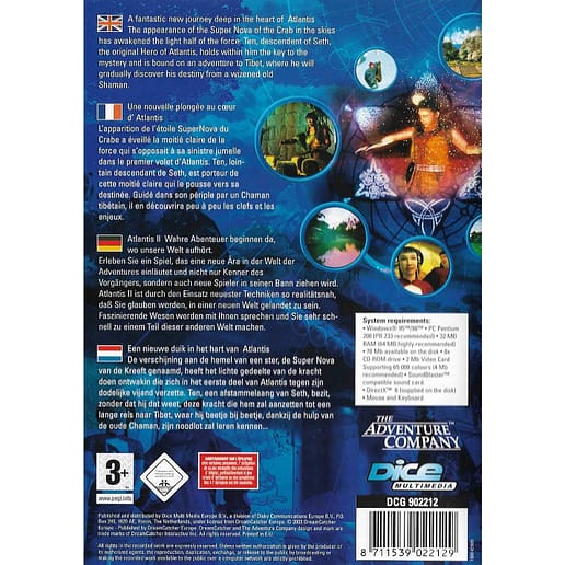 Atlantis II PC CD (Begagnad)