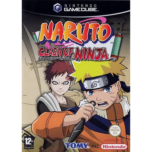 Naruto Clash of Ninja European Version Nintendo Gamecube (Begagnad)